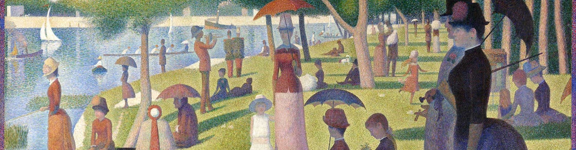 Georges Seurat: Vasárnap a la Grande Jatte-szigeten