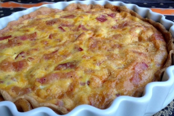 Quiche, avagy szalonnás lepény