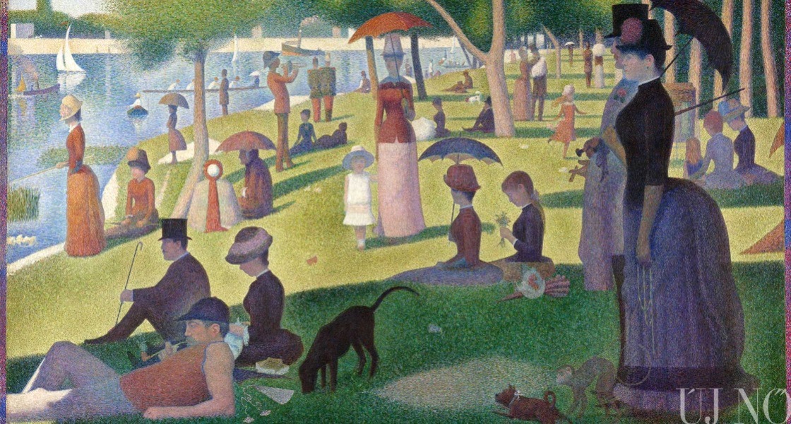 Georges Seurat: Vasárnap a la Grande Jatte-szigeten